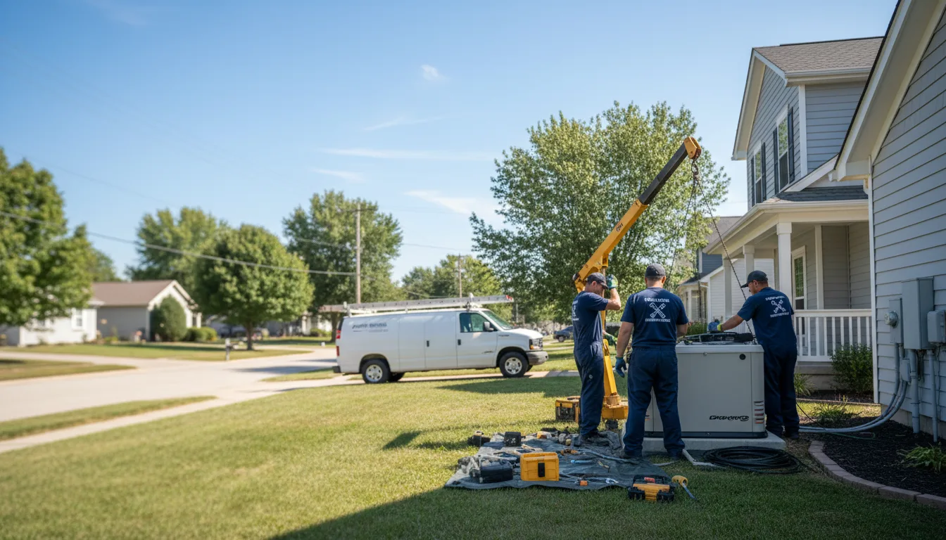 Generator Installation in German Valley, IL near me